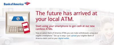 Bank of America ATM Apple Pay